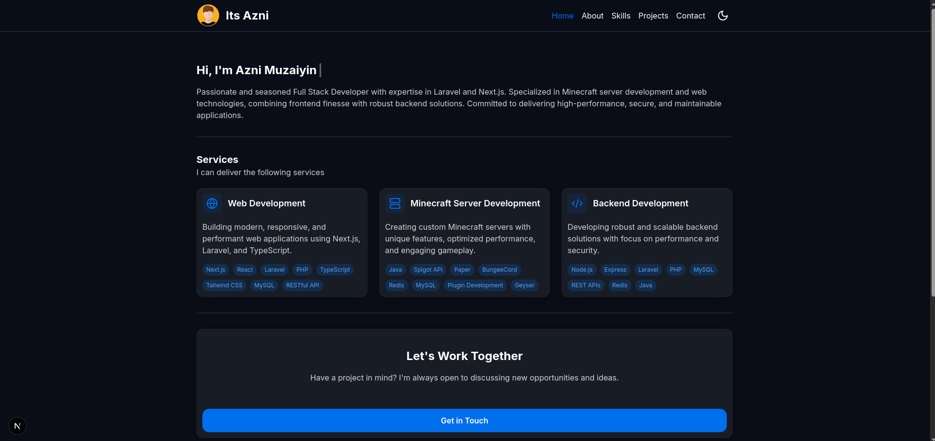 Personal Website